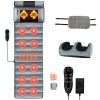 Advanced Full-Body Electric Massage Mat with Neck & Foot Massager, Lumbar Pillow & Timer