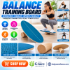 Balancing Board with Storage Rack to Exercise for Household & Gym