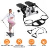 Mini Stair Stepper with Resistance Bands – Adjustable Cardio Trainer, LCD Monitor & 330 lbs Capacity