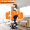 Mini Stair Stepper with Resistance Bands – Adjustable Cardio Trainer, LCD Monitor & 330 lbs Capacity