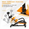 Adjustable Abdominal & Core Trainer – 3-Level Ab Workout Machine with Padded Support | Home Gym Fitness Equipment, 220 lbs Capacity