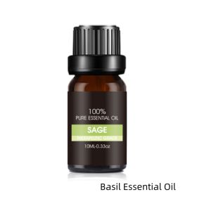 Organic Essential Oils Set – Natural Aromatherapy Diffuser Gift Kit (Option: Basil Essential Oil)