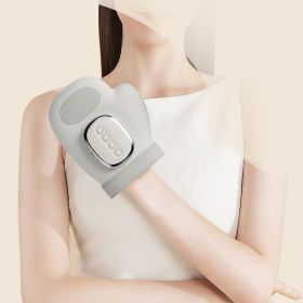 Cordless Heated Hand Massager with Air Compression – Multi-Mode Finger, Joint & Wrist Massage (Option: Neutral English)