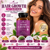 Hair Growth Vitamins with Biotin 1,000 mcg, Collagen & Saw Palmetto – Stronger, Healthier Hair, Skin & Nail Support