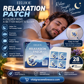 EELHOE Relaxation Sleep Patches – Calming Nighttime Patches for Relaxation & Restful Sleep | 28 Patches (Option: 1pc)