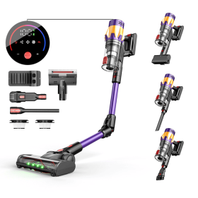 25KPa Powerful Wireless Vacuum Cleaner-Ideal for Vehicles, Sofas, Carpets, Curtains, Mattresses, and Deep Cleaning. Features 6-Battery System (PSV20-6P: PSV20-6P3)