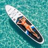 10'6" Inflatable Stand-Up Paddle Board with Complete SUP Accessories – Non-Slip Deck, Removable Fin & Carry Backpack | Blue & Green